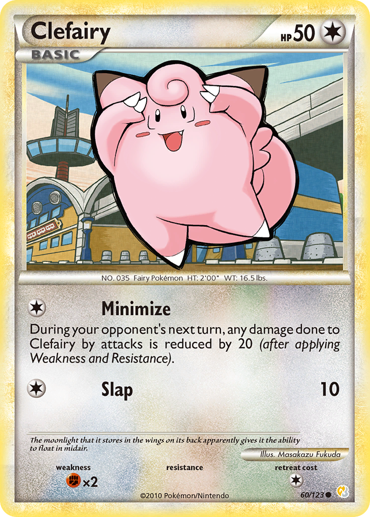 Clefairy (60/123) [HeartGold & SoulSilver: Base Set] | GnG Games