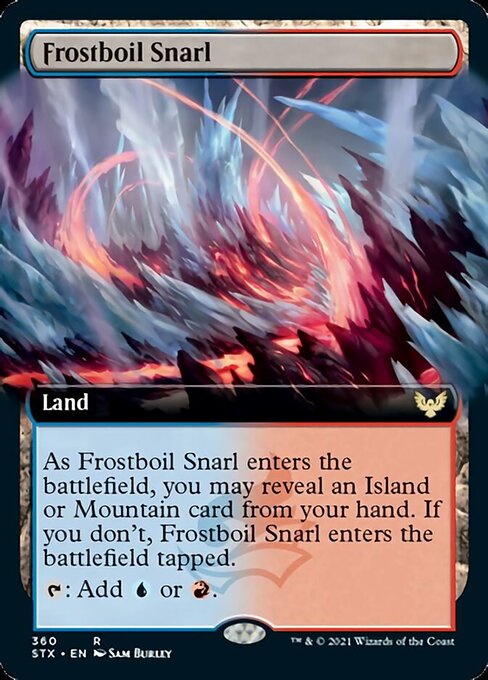 Frostboil Snarl (Extended) [Strixhaven: School of Mages] | GnG Games