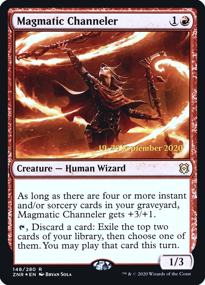 Magmatic Channeler  [Zendikar Rising Prerelease Promos] | GnG Games