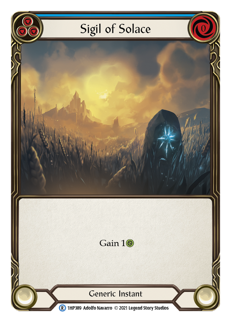 Sigil of Solace (Blue) [1HP389] | GnG Games