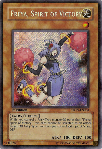 Freya, Spirit of Victory [STON-EN064] Secret Rare | GnG Games