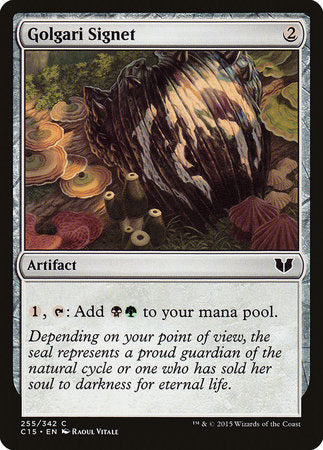 Golgari Signet [Commander 2015] | GnG Games