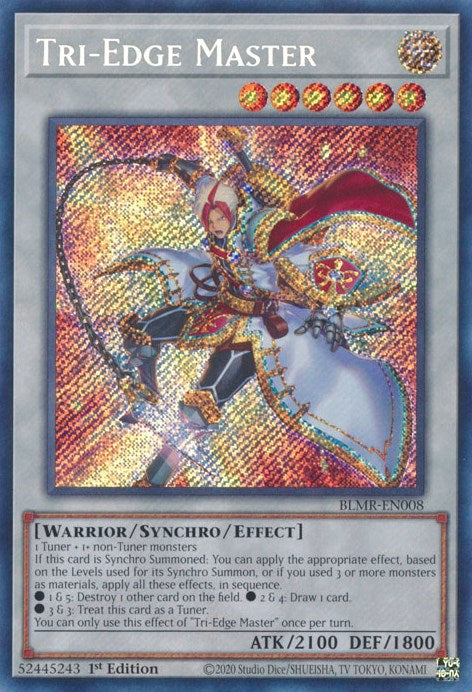 Tri-Edge Master [BLMR-EN008] Secret Rare | GnG Games