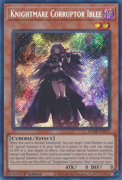 Knightmare Corruptor Iblee [BLMR-EN057] Secret Rare | GnG Games