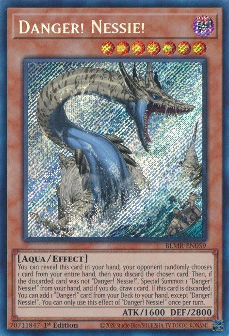 Danger! Nessie! [BLMR-EN059] Secret Rare | GnG Games