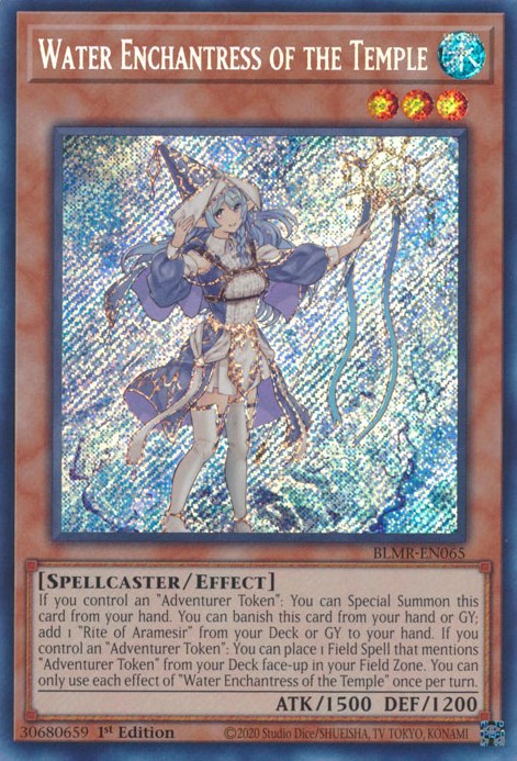 Water Enchantress of the Temple [BLMR-EN065] Secret Rare | GnG Games