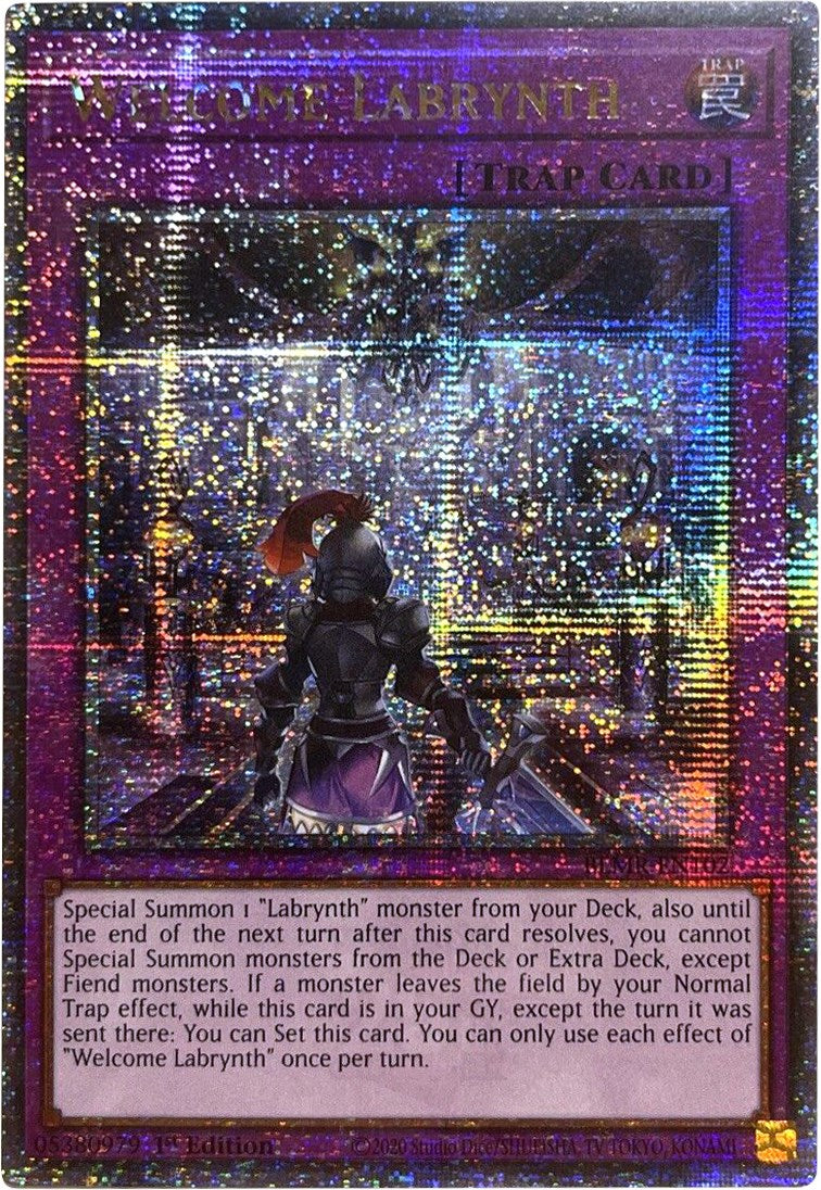 Welcome Labrynth [BLMR-EN102] Quarter Century Secret Rare | GnG Games