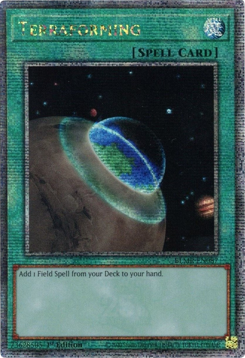 Terraforming [BLMR-EN087] Quarter Century Secret Rare | GnG Games
