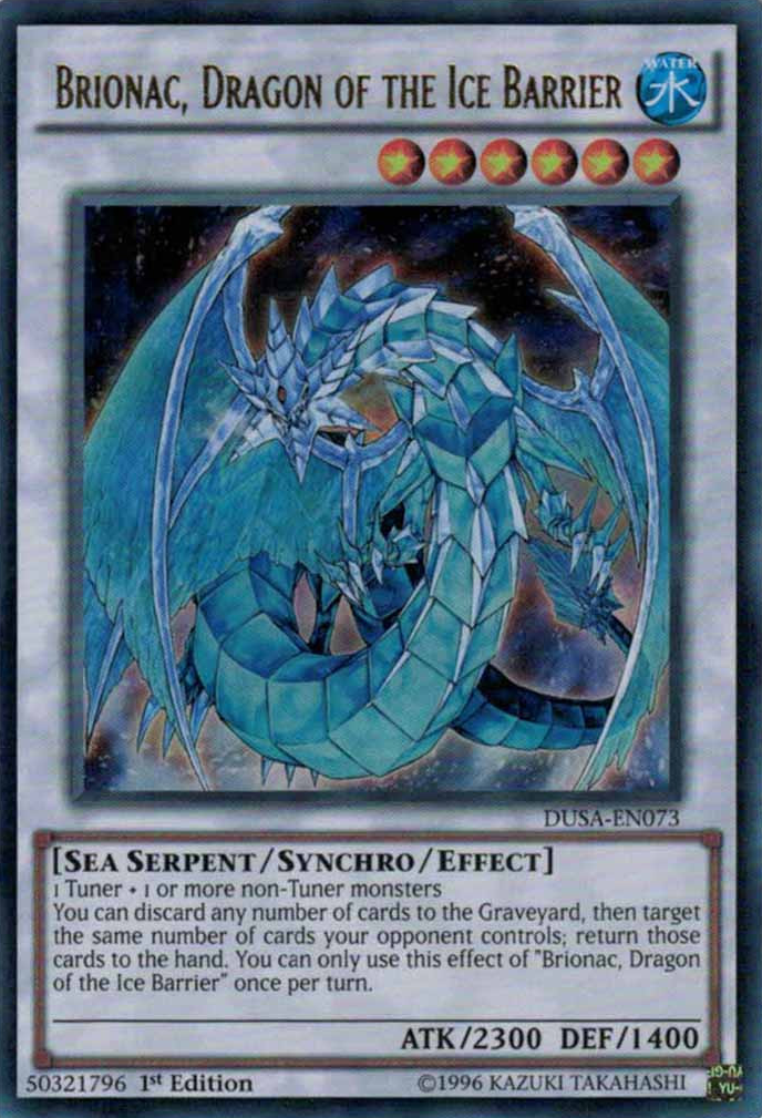 Brionac, Dragon of the Ice Barrier [DUSA-EN073] Ultra Rare | GnG Games