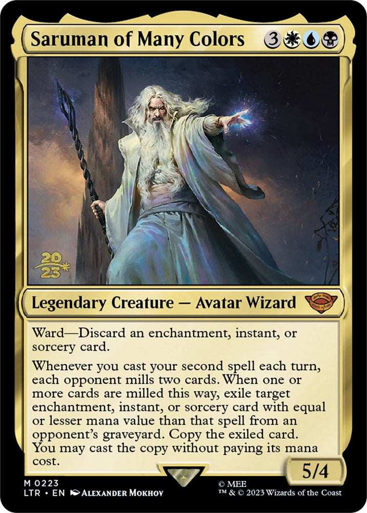 Saruman of Many Colors [The Lord of the Rings: Tales of Middle-Earth Prerelease Promos] | GnG Games