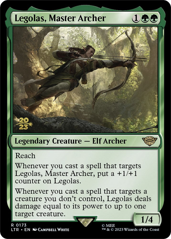 Legolas, Master Archer [The Lord of the Rings: Tales of Middle-Earth Prerelease Promos] | GnG Games