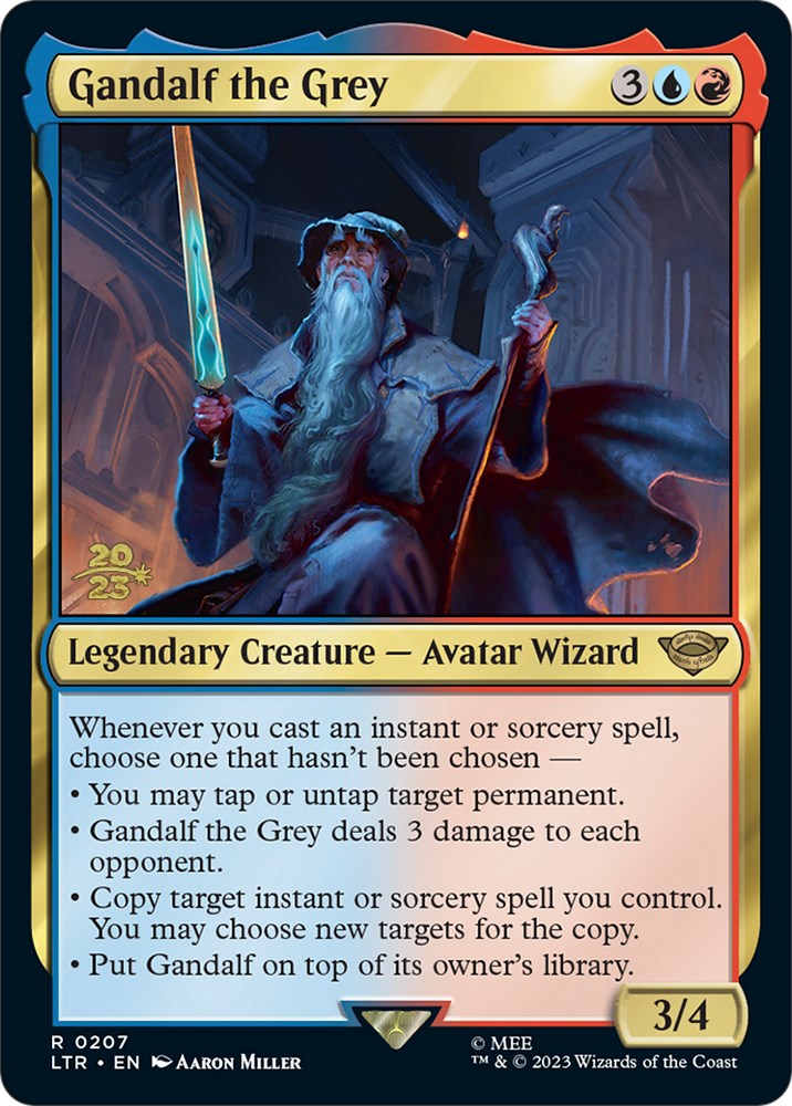 Gandalf the Grey [The Lord of the Rings: Tales of Middle-Earth Prerelease Promos] | GnG Games