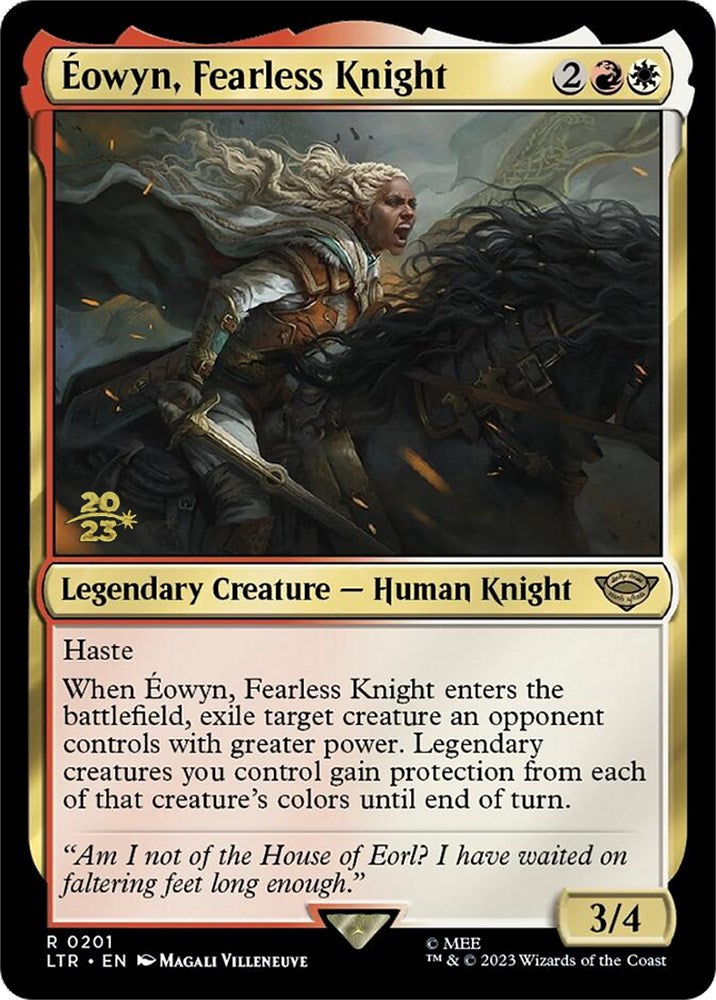 Eowyn, Fearless Knight [The Lord of the Rings: Tales of Middle-Earth Prerelease Promos] | GnG Games