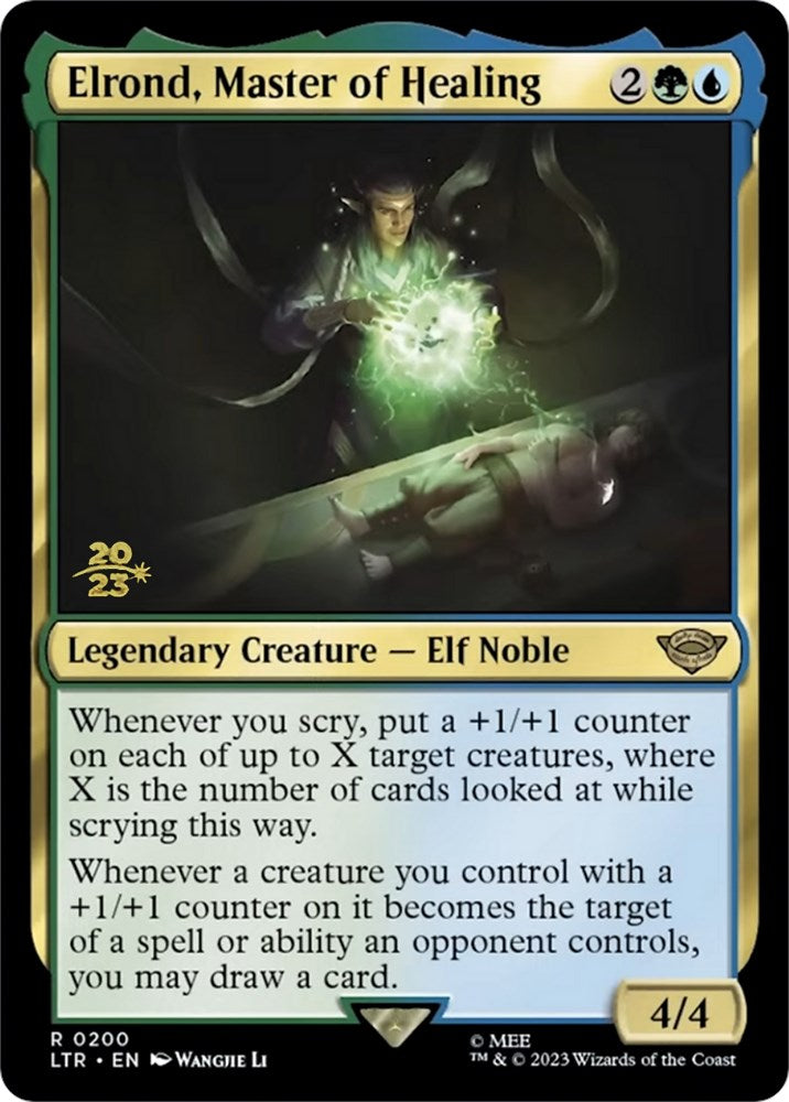 Elrond, Master of Healing [The Lord of the Rings: Tales of Middle-Earth Prerelease Promos] | GnG Games