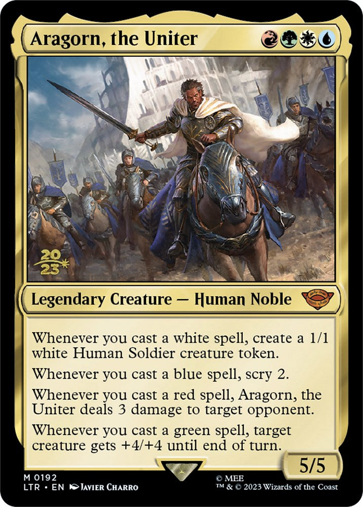 Aragorn, the Uniter [The Lord of the Rings: Tales of Middle-Earth Prerelease Promos] | GnG Games