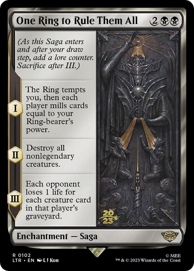 One Ring to Rule Them All [The Lord of the Rings: Tales of Middle-Earth Prerelease Promos] | GnG Games