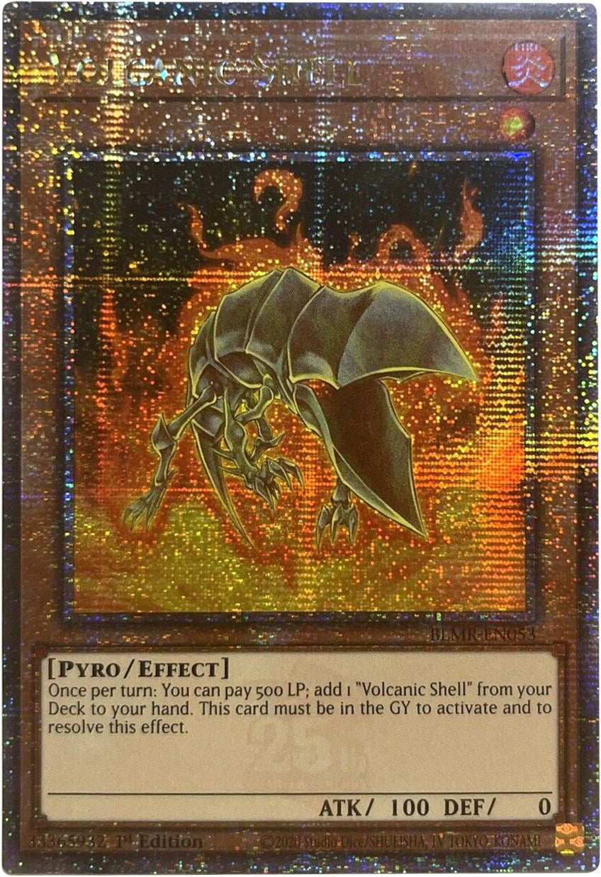 Volcanic Shell [BLMR-EN053] Quarter Century Secret Rare | GnG Games