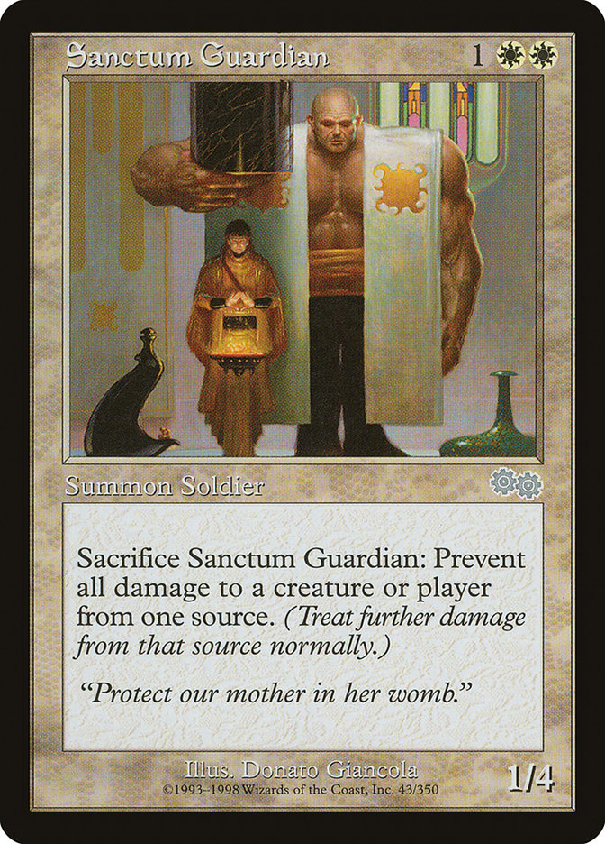 Sanctum Guardian [Urza's Saga] | GnG Games