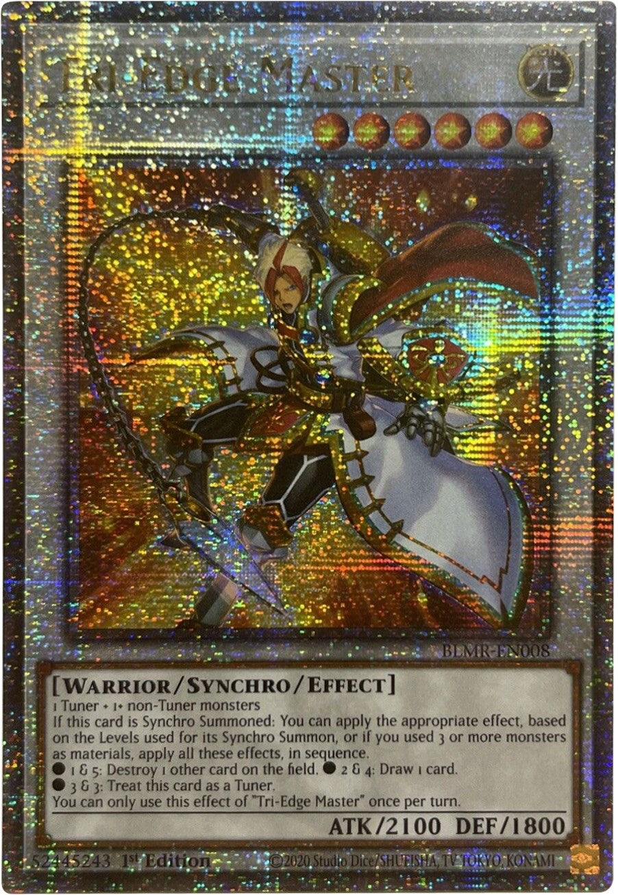 Tri-Edge Master [BLMR-EN008] Quarter Century Secret Rare | GnG Games