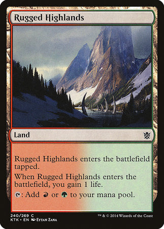 Rugged Highlands [Khans of Tarkir] | GnG Games