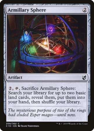 Armillary Sphere [Commander 2019] | GnG Games