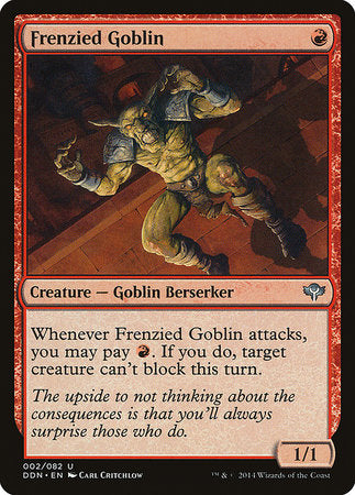 Frenzied Goblin [Duel Decks: Speed vs. Cunning] | GnG Games