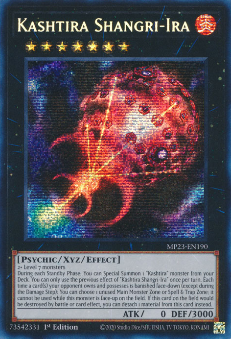 Kashtira Shangri-Ira [MP23-EN190] Prismatic Secret Rare | GnG Games