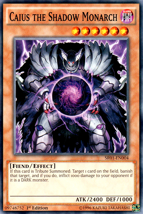 Caius the Shadow Monarch [SR01-EN004] Common | GnG Games