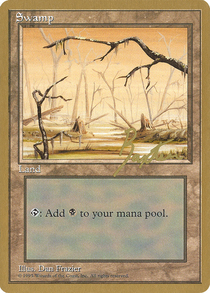 Swamp (gb370) (George Baxter) [Pro Tour Collector Set] | GnG Games