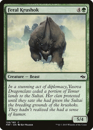 Feral Krushok [Fate Reforged] | GnG Games