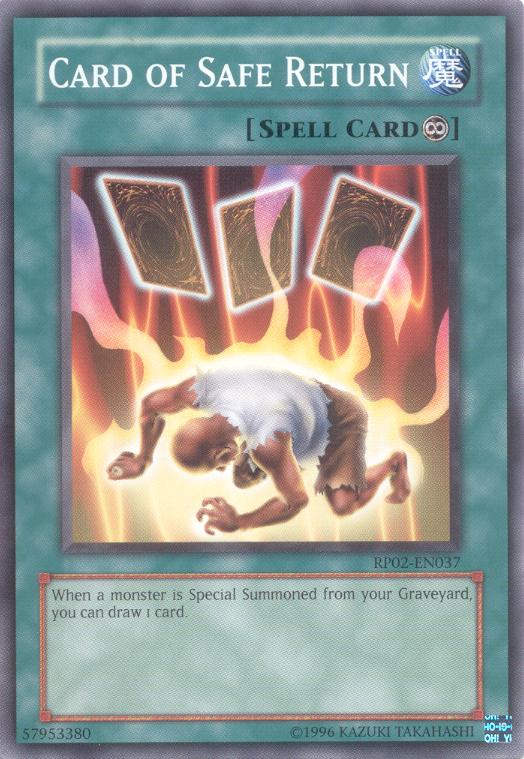 Card of Safe Return [RP02-EN037] Common | GnG Games