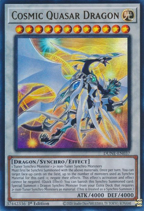 Cosmic Quasar Dragon [DUNE-EN037] Ultra Rare | GnG Games