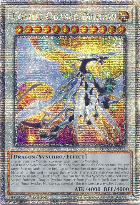 Cosmic Quasar Dragon [DUNE-EN037] Quarter Century Secret Rare | GnG Games