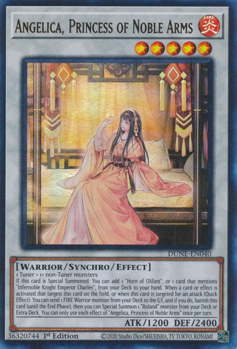 Angelica, Princess of Noble Arms [DUNE-EN040] Ultra Rare | GnG Games