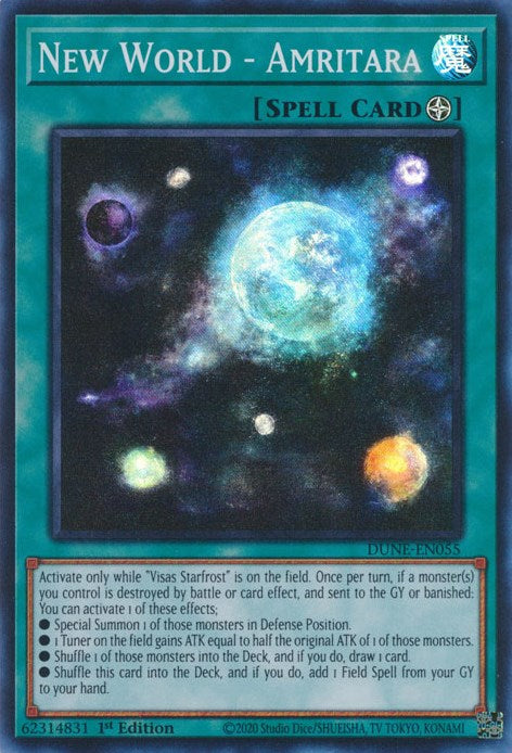New World - Amritara [DUNE-EN055] Super Rare | GnG Games