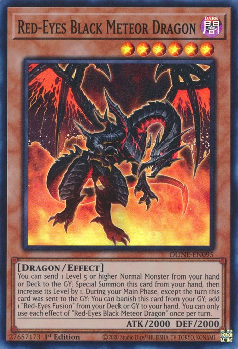 Red-Eyes Black Meteor Dragon [DUNE-EN095] Super Rare | GnG Games