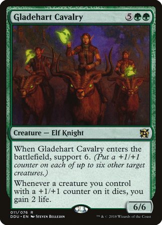 Gladehart Cavalry [Duel Decks: Elves vs. Inventors] | GnG Games