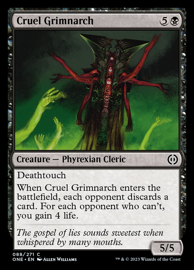 Cruel Grimnarch [Phyrexia: All Will Be One] | GnG Games