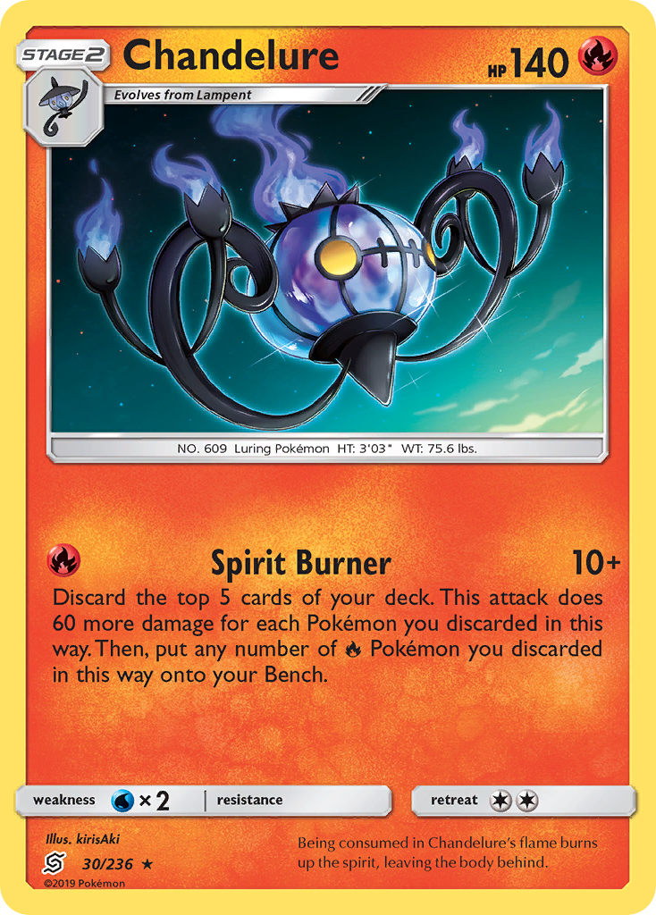 Chandelure (30/236) [Sun & Moon: Unified Minds] | GnG Games