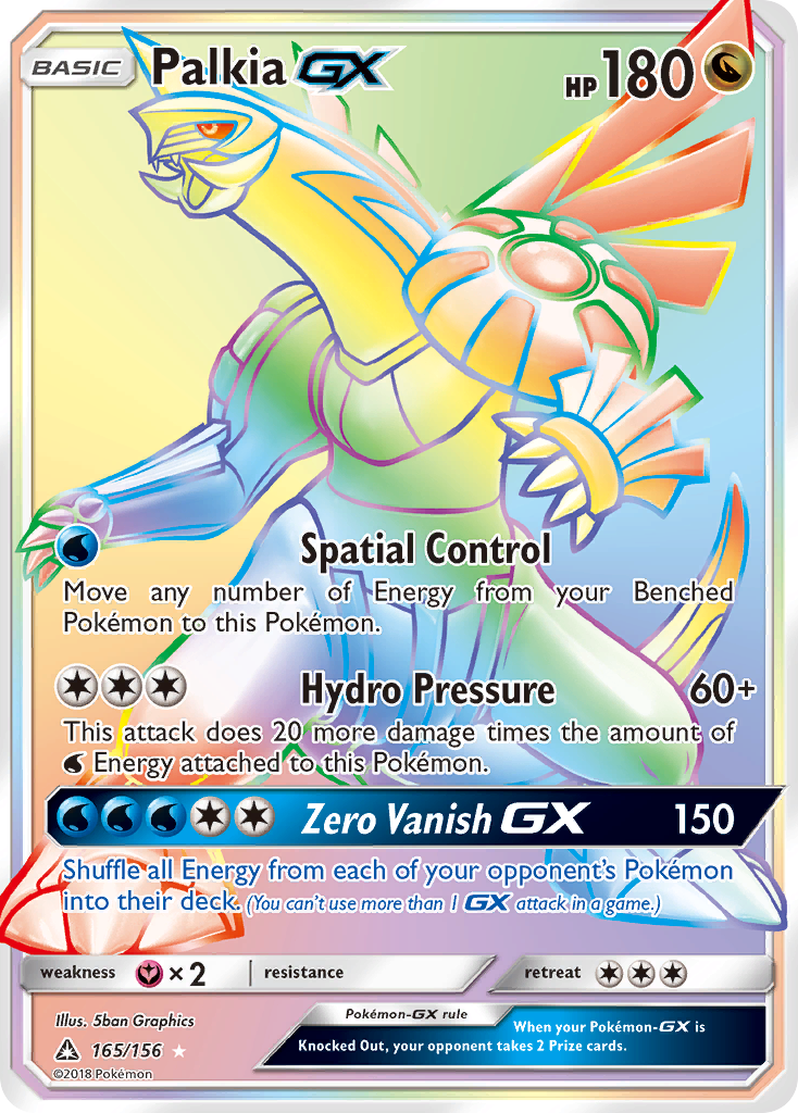 Palkia GX (165/156) [Sun & Moon: Ultra Prism] | GnG Games