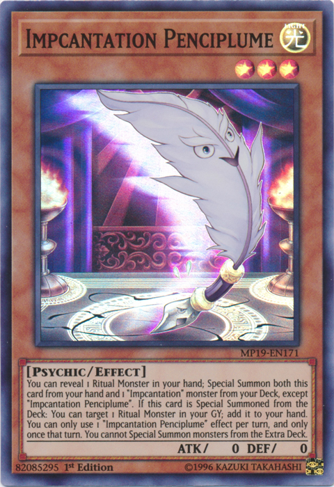 Impcantation Penciplume [MP19-EN171] Super Rare | GnG Games