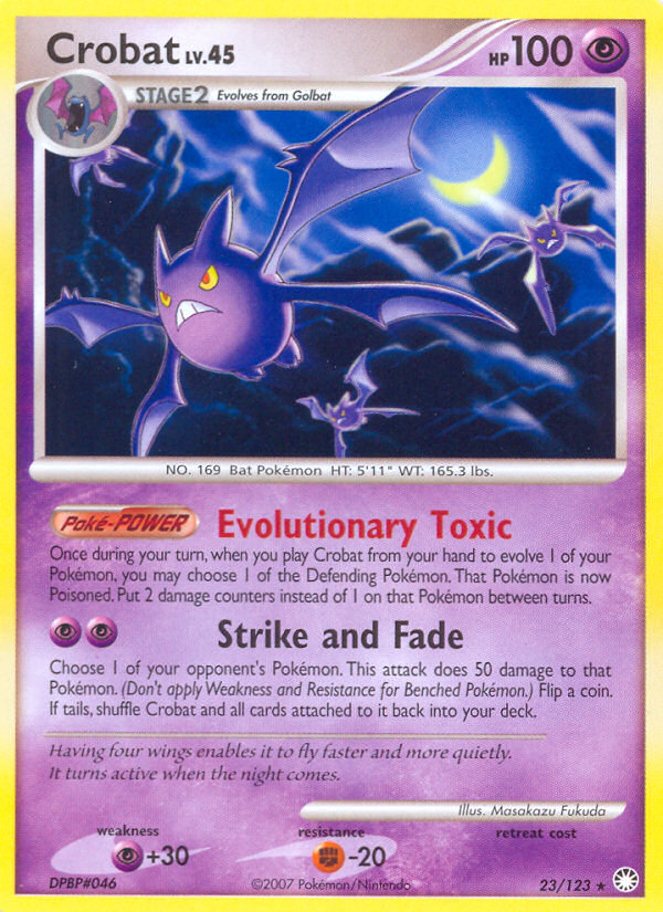 Crobat (23/123) [Diamond & Pearl: Mysterious Treasures] | GnG Games