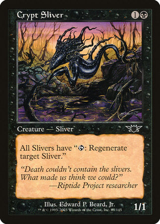 Crypt Sliver [Legions] | GnG Games