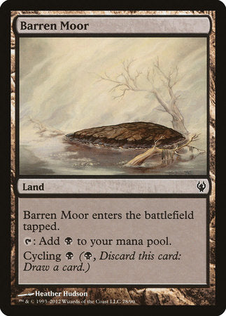 Barren Moor [Duel Decks: Izzet vs. Golgari] | GnG Games