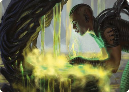 Necrogen Communion Art Card [Phyrexia: All Will Be One Art Series] | GnG Games