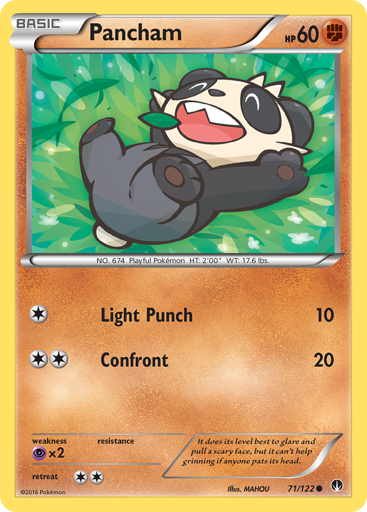 Pancham (71/122) [XY: BREAKpoint] | GnG Games