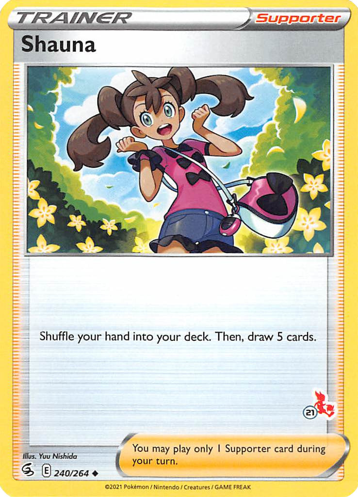 Shauna (240/264) (Cinderace Stamp #21) [Battle Academy 2022] | GnG Games