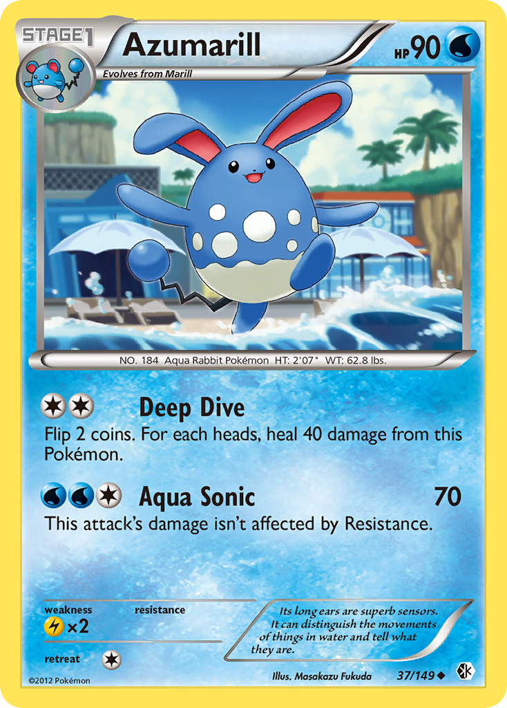Azumarill (37/149) [Black & White: Boundaries Crossed] | GnG Games