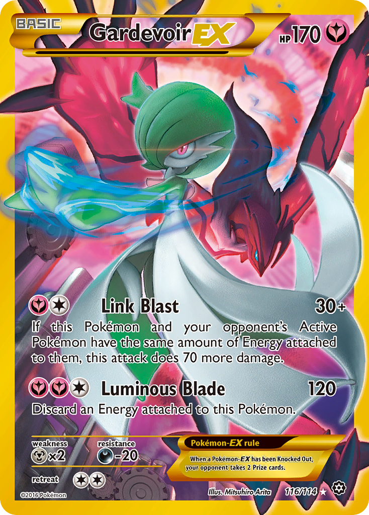 Gardevoir EX (116/114) [XY: Steam Siege] | GnG Games