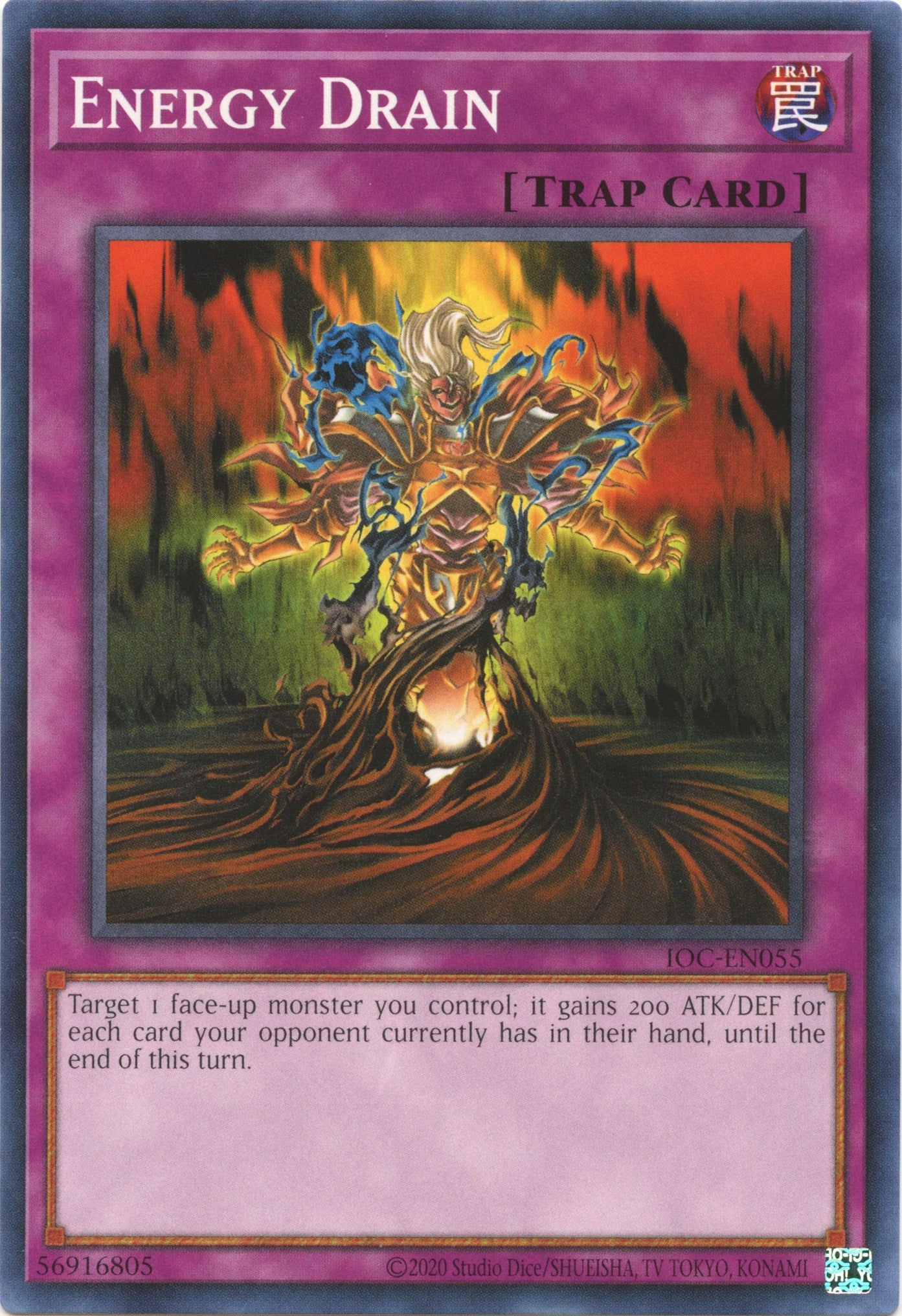 Energy Drain (25th Anniversary) [IOC-EN055] Common | GnG Games